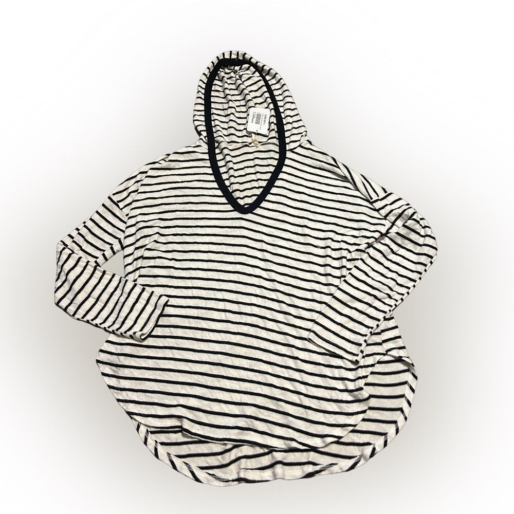 Women’s Mavonie Oversized Striped Hooded Sweater
